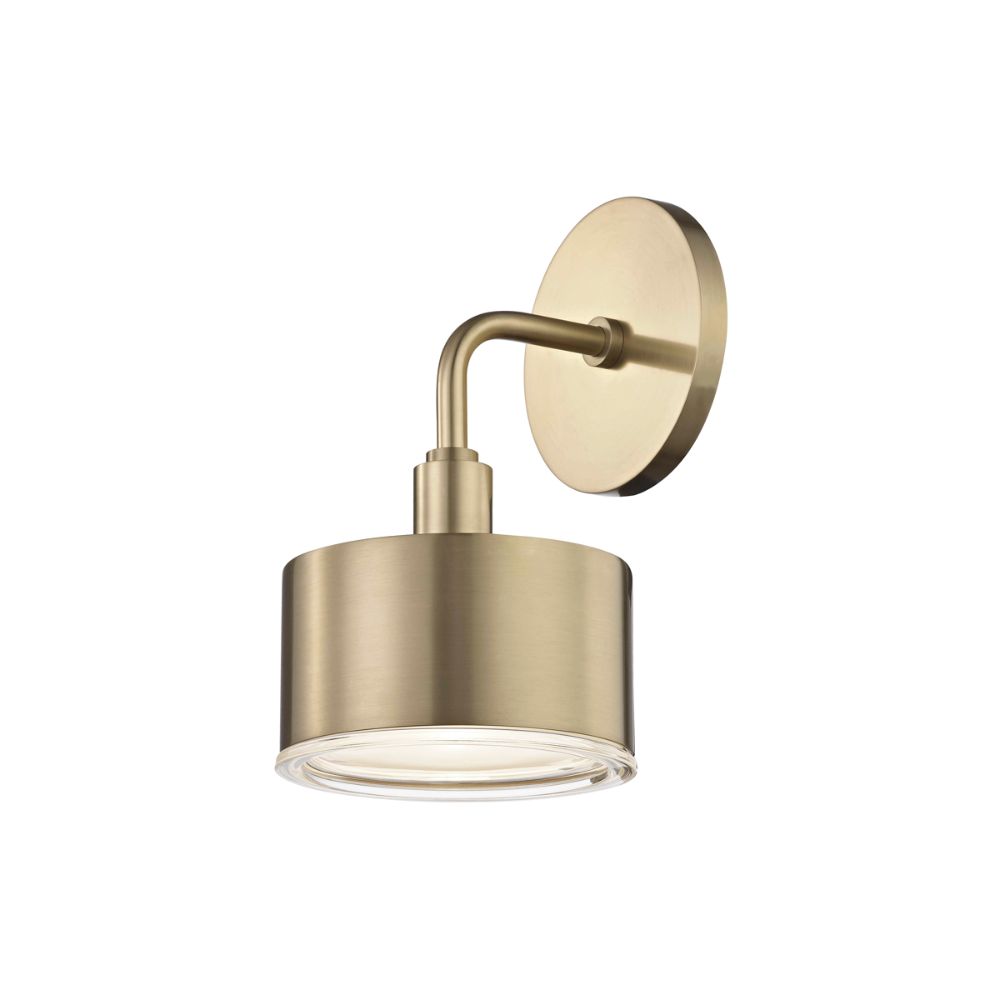 Mitzi by Hudson Valley Lighting H159101-AGB NORA 1 Light Wall Sconce