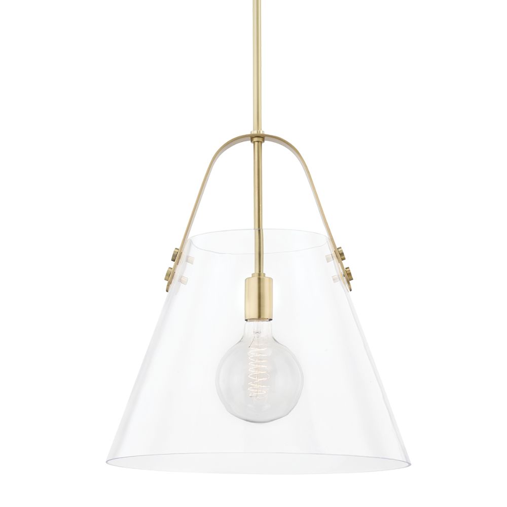 Mitzi by Hudson Valley Lighting H162701XL-AGB 1 Light Extra Large Pendant