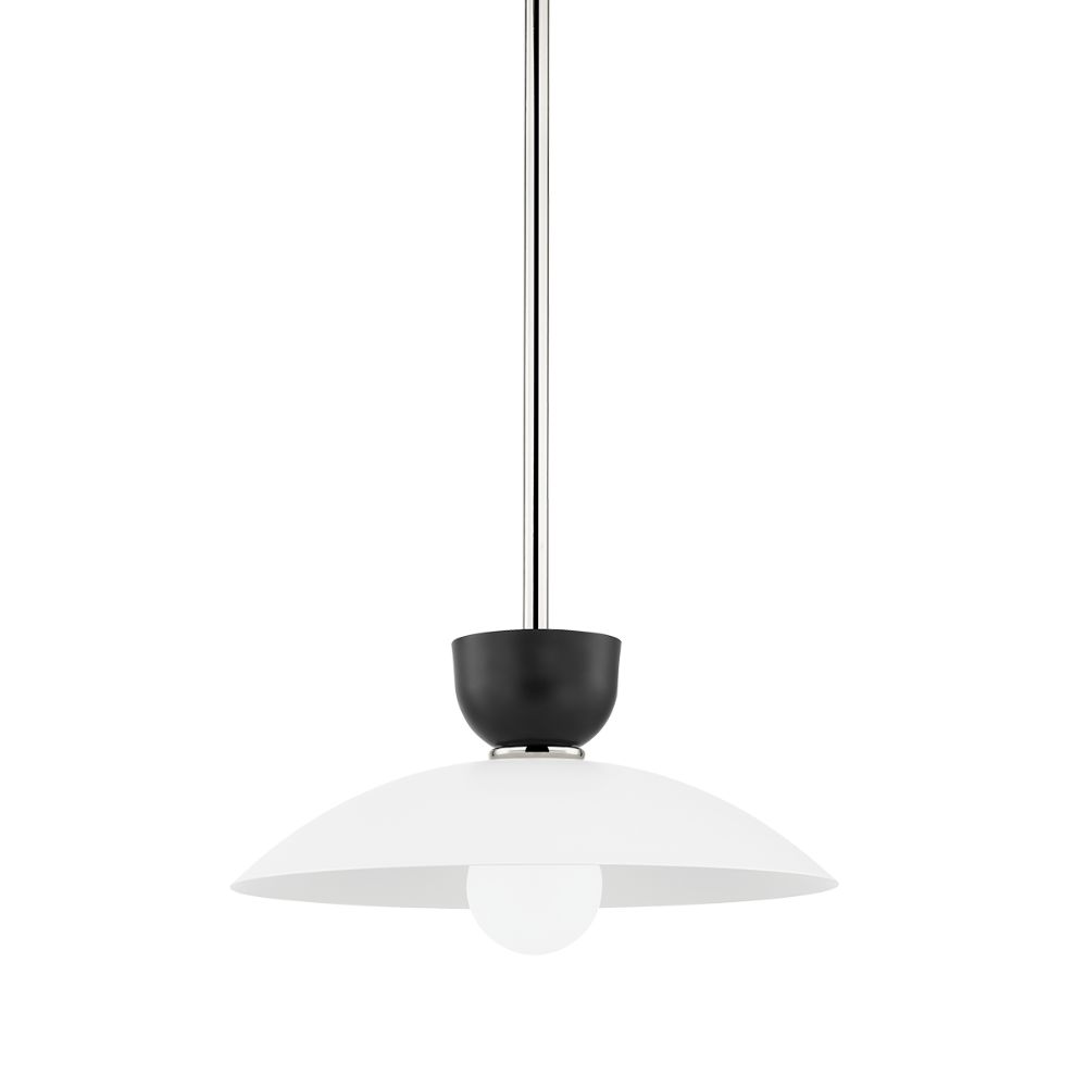 Mitzi by Hudson Valley Lighting H481701S 1 Light Small Pendant in Polished Nickel