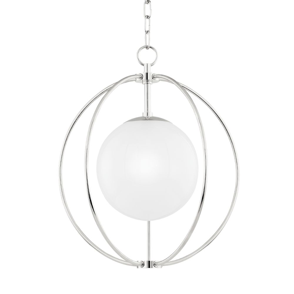 Mitzi by Hudson Valley Lighting H500701S 1 Light Small Pendant in Polished Nickel