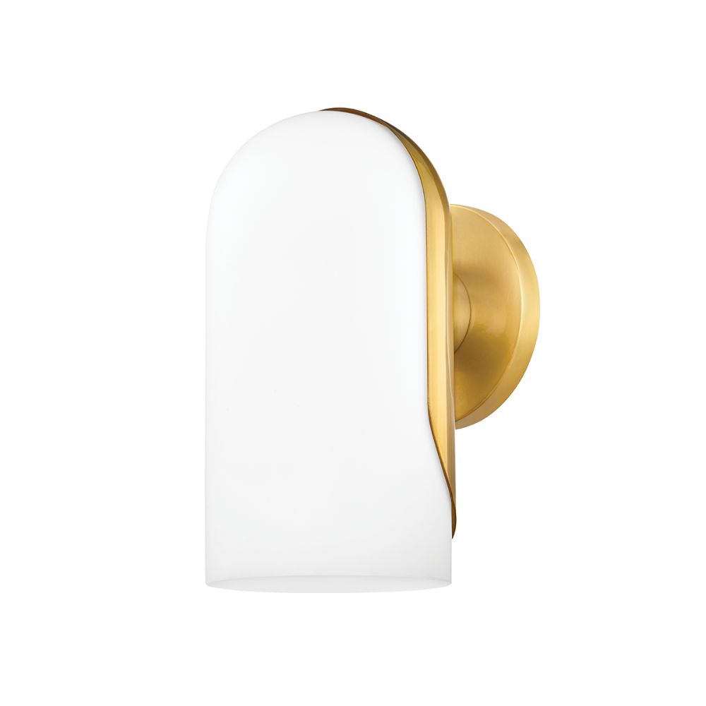 Mitzi by Hudson Valley Lighting H550301-AGB 1 Light Bath & Vanity in Aged Brass