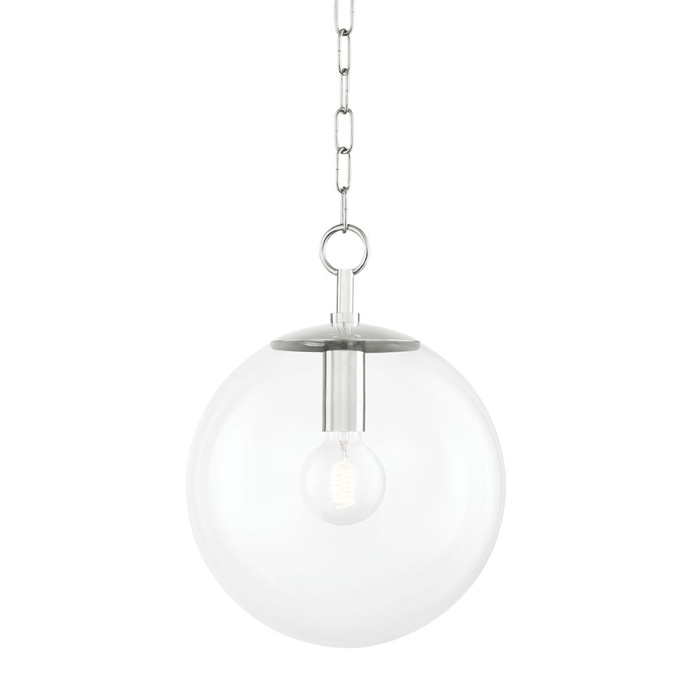 Mitzi by Hudson Valley Lighting H609701S 1 Light Small Pendant in Polished Nickel
