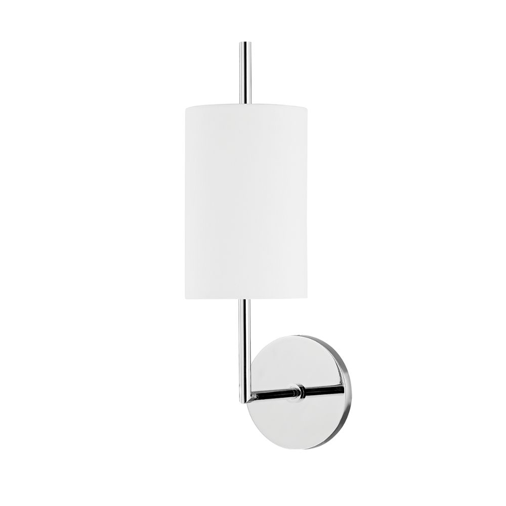 Mitzi by Hudson Valley H716101-PN 1 Light Wall Sconce in Polished Nickel