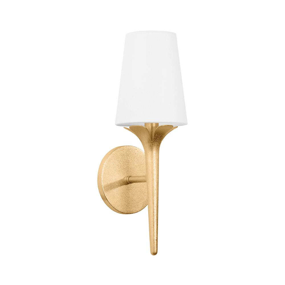 Mitzi by Hudson Valley H733101-GL 1 Light Wall Sconce in Gold Leaf