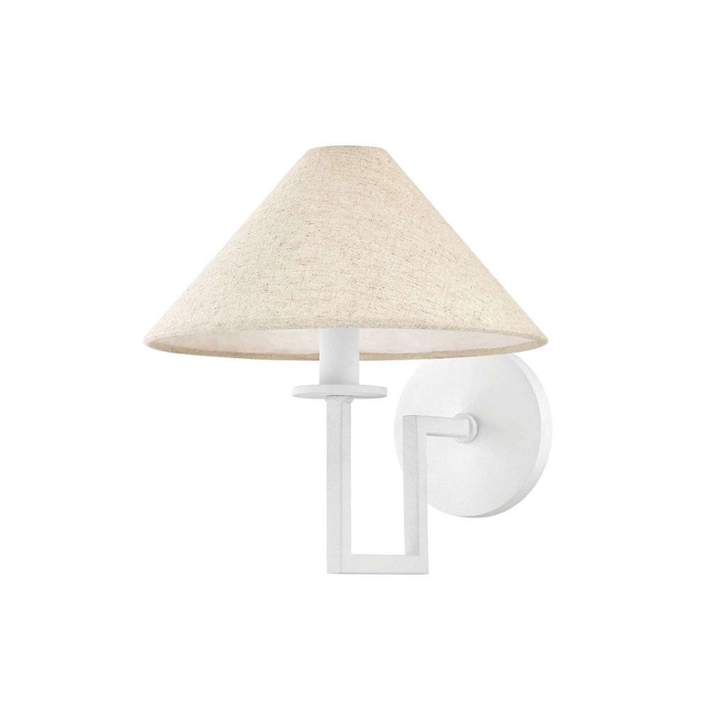 Mitzi by Hudson Valley H760101-TWH 1 Light Wall Sconce in Textured White