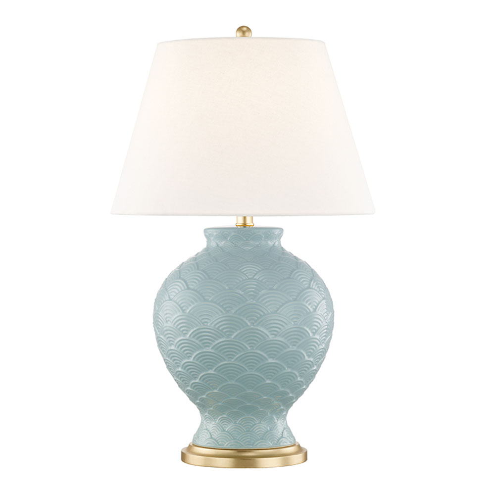 Mitzi by Hudson Valley Lighting HL269201-SU Demi 1 Light Table Lamp in Surf