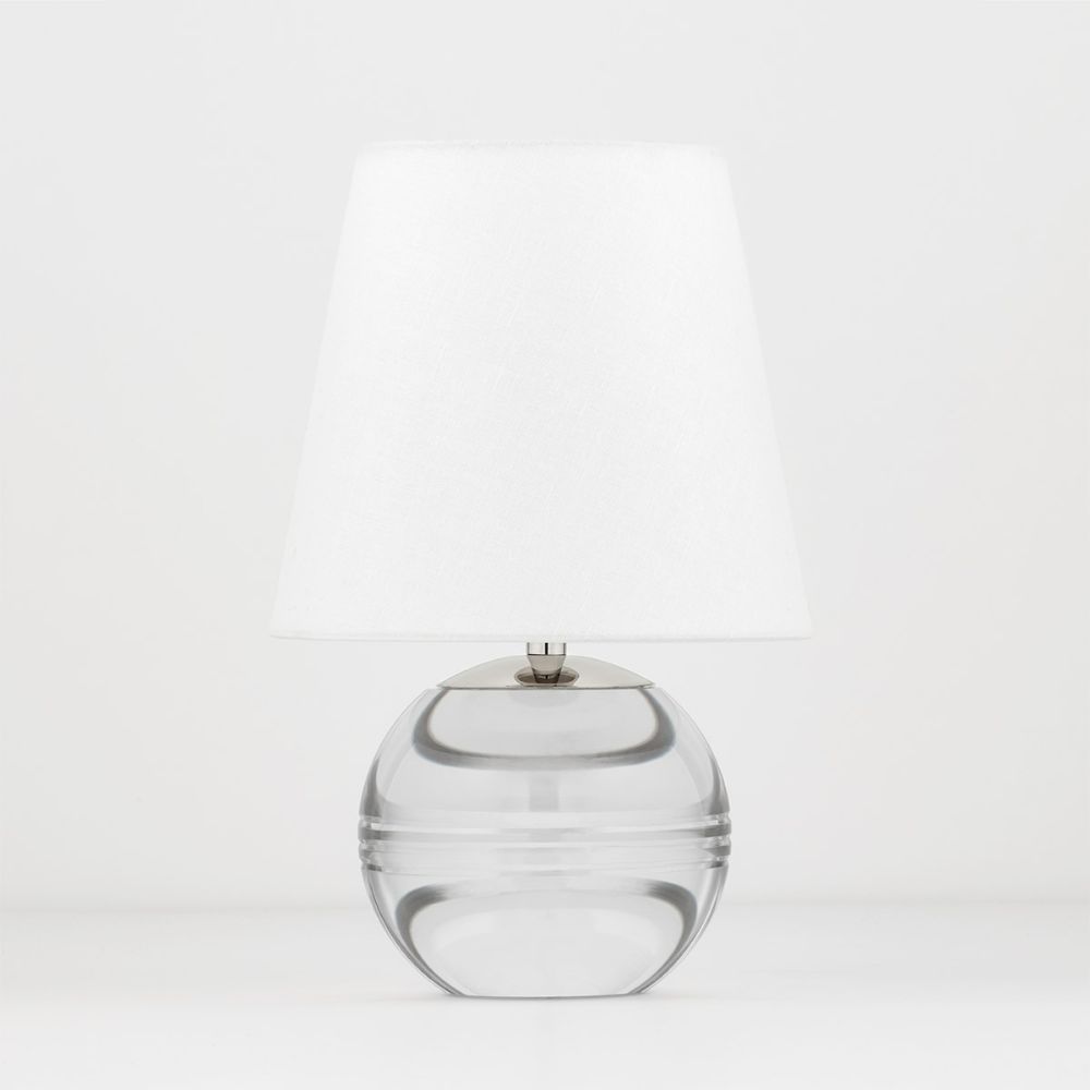 Mitzi by Hudson Valley Lighting HL310201-PN NICOLE 1 Light Table Lamp