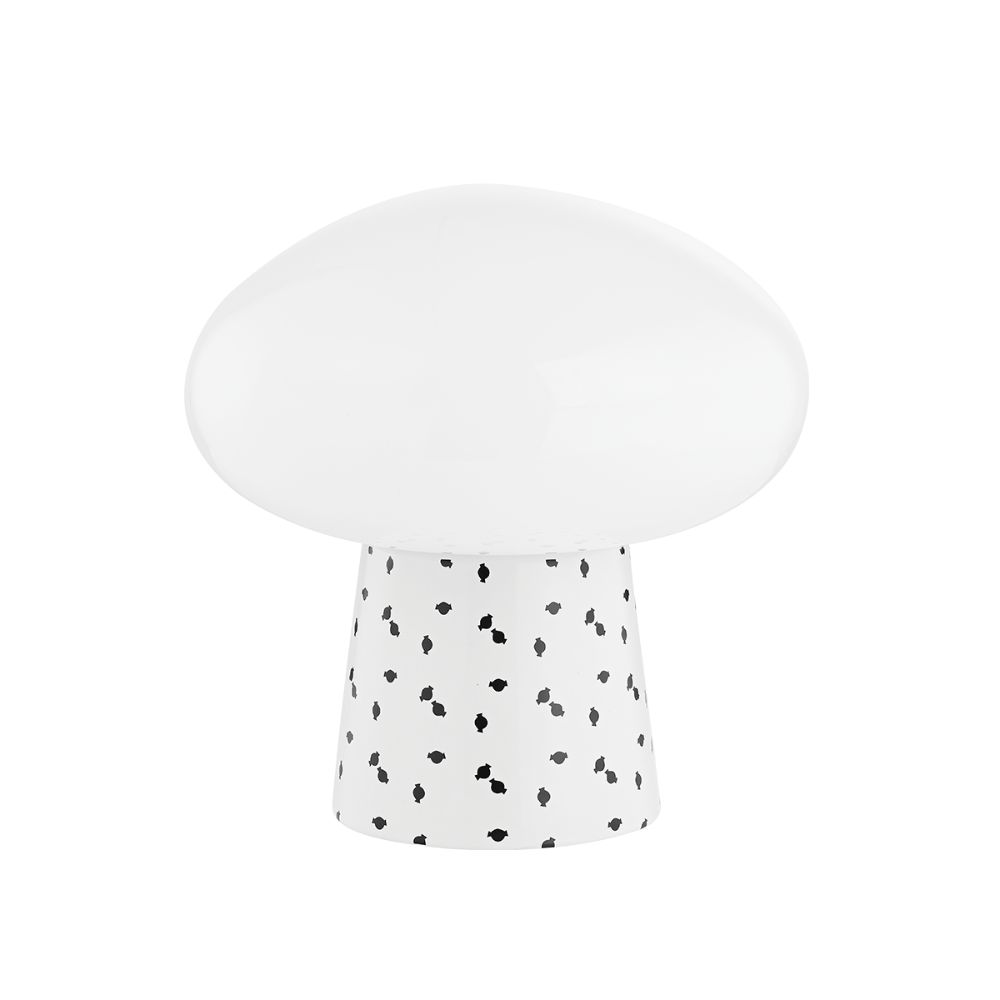 Mitzi by Hudson Valley Lighting HL553201-CSW Pixie 1 Light Table Lamp in Ceramic Satin White
