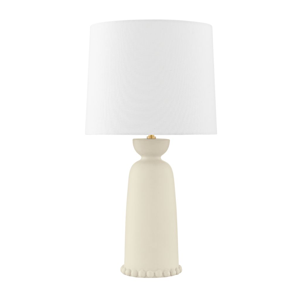 Mitzi by Hudson Valley HL663201-AGB/CAI 1 Light Table Lamp in Aged Brass