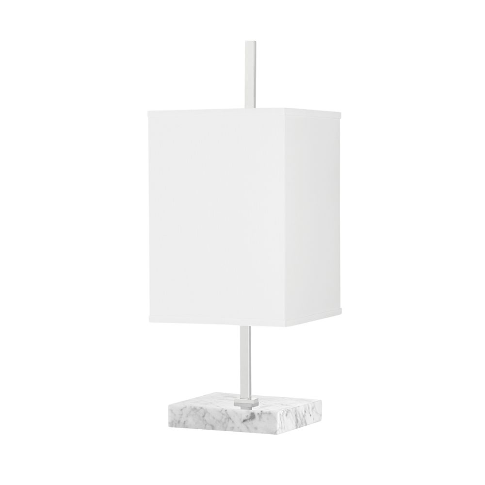 Mitzi by Hudson Valley HL700201-PN 1 Light Table Lamp in Polished Nickel