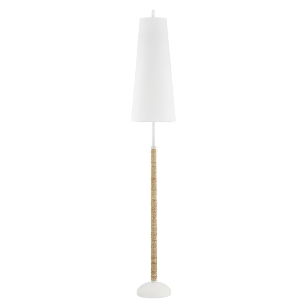 Mitzi by Hudson Valley Lighting HL708402-TWH 2 Light Floor Lamp in Textured White