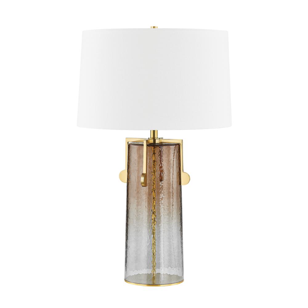 Hudson Valley L3730-AGB Wildwood Table Lamp in Aged Brass