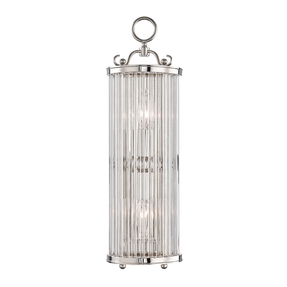 Hudson Valley MDS200-PN 1 Light Wall Sconce