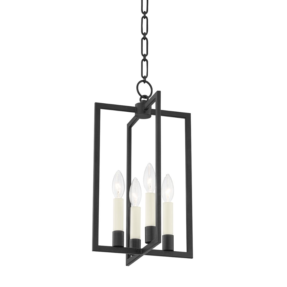 Hudson Valley MDS420-AI 4 Light Small Pendant in Aged Iron