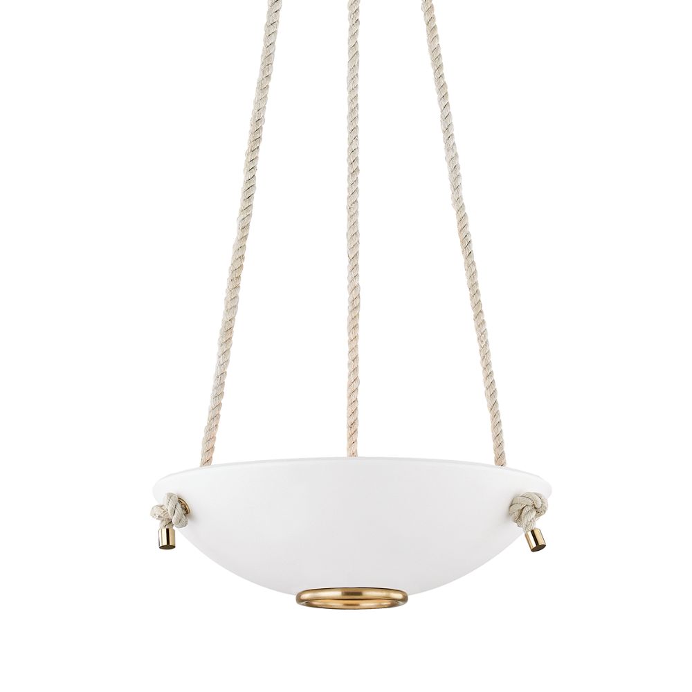 Hudson Valley MDS450-AGB/WP 3 Light Small Pendant