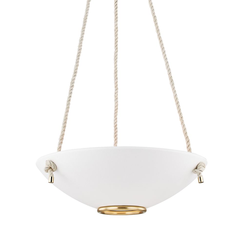Hudson Valley MDS451-AGB/WP 3 Light Large Pendant