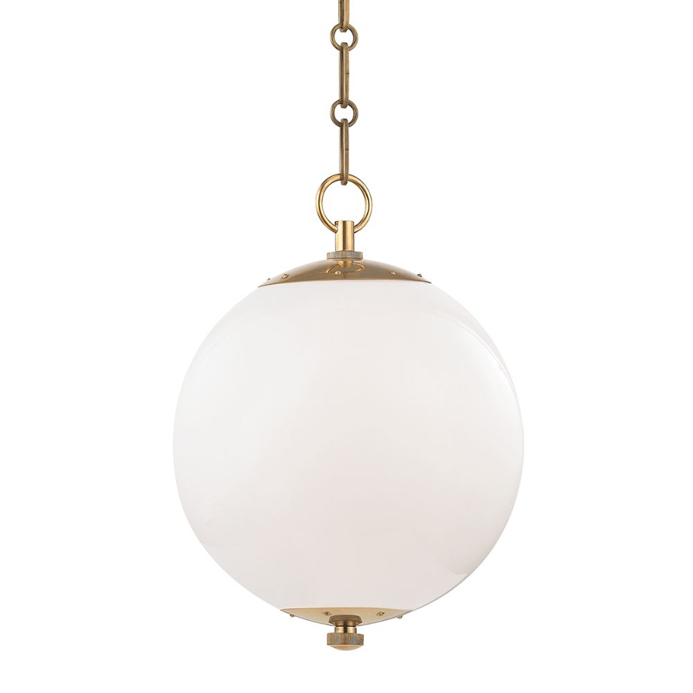 Hudson Valley MDS700-AGB 1 Light Small Pendant