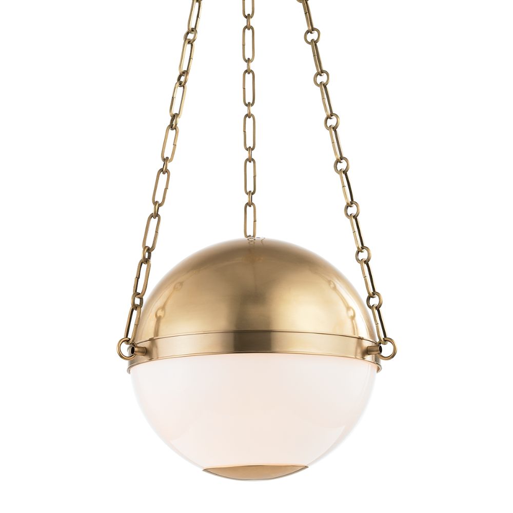 Hudson Valley MDS750-AGB 2 Light Small Pendant