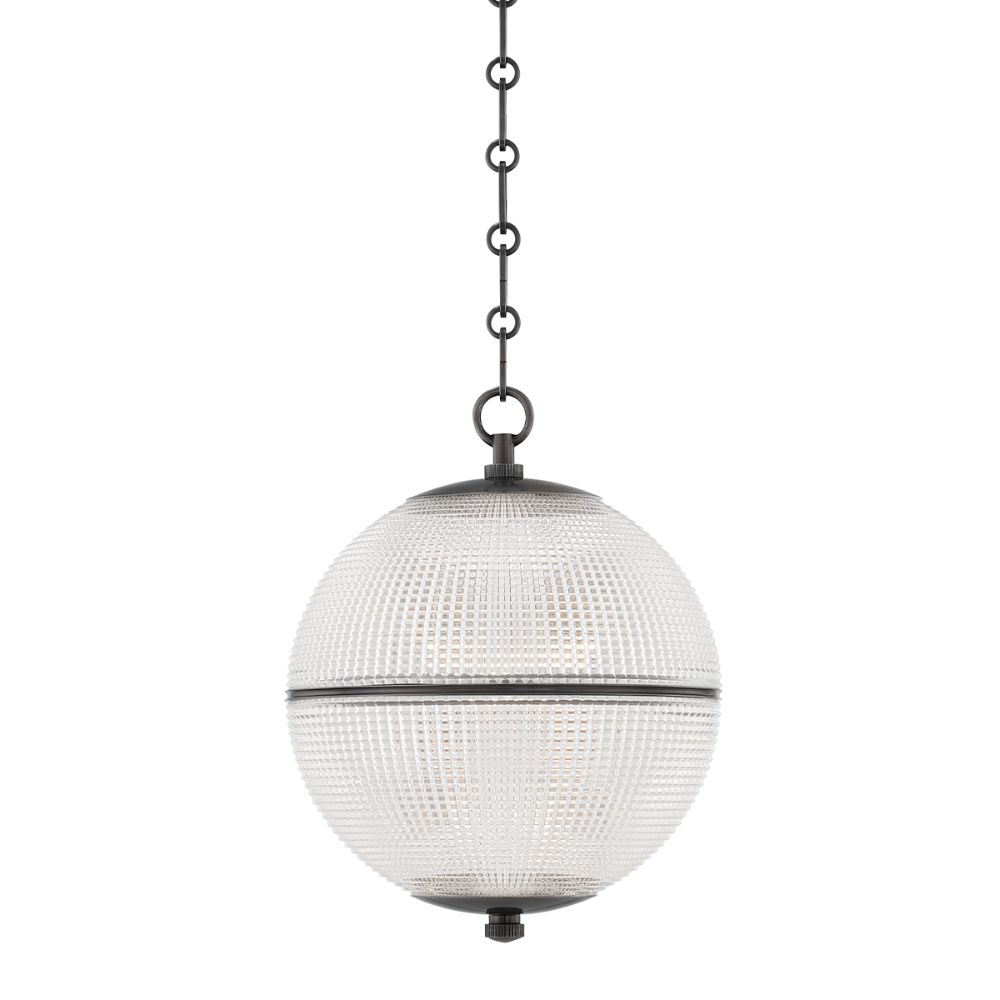 Hudson Valley MDS800-DB 1 Light Small Pendant in Distressed Bronze