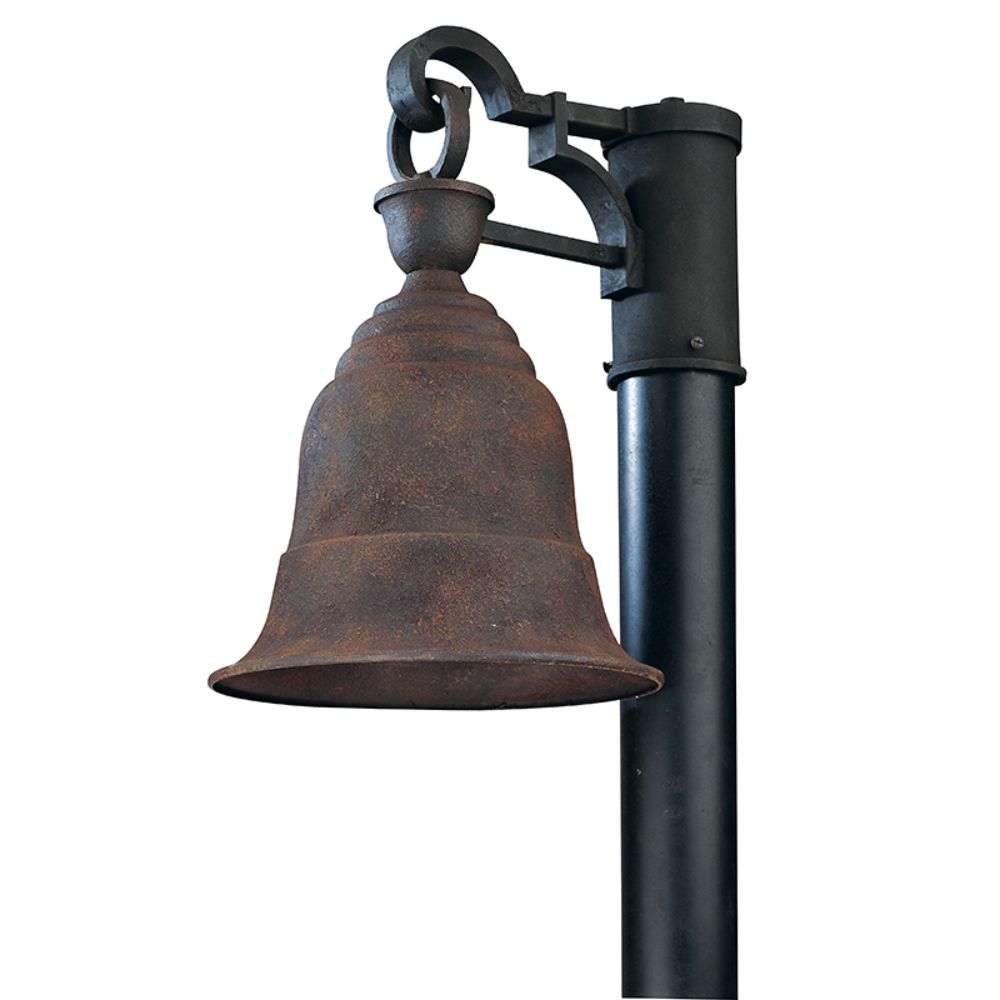 Troy Lighting P2364-HBZ Liberty 1 Light Medium Post Lantern in Cenntinial Rust