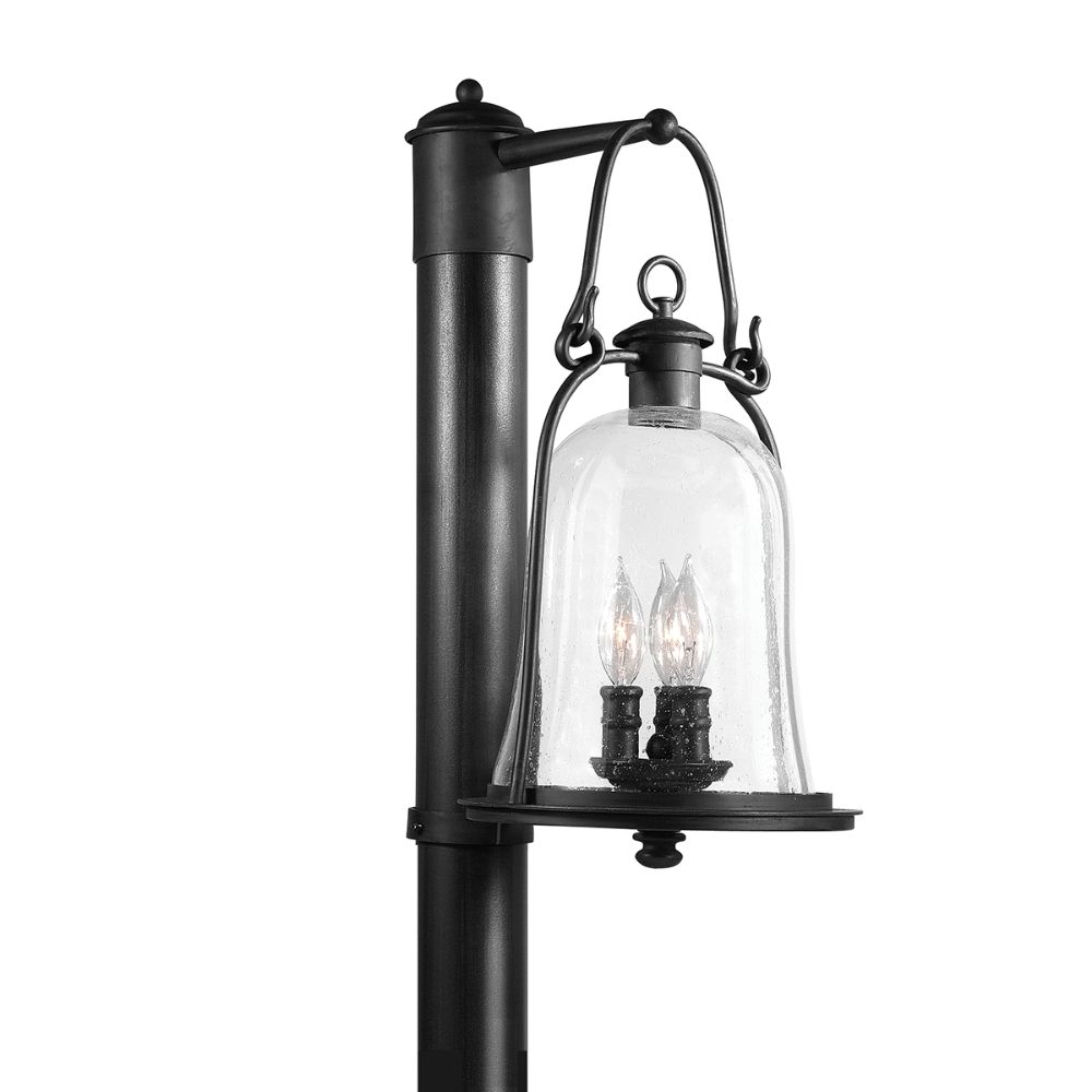 Troy Lighting P9465NB Owings Mill 3 Light Large Post Lantern in Natural Bronze