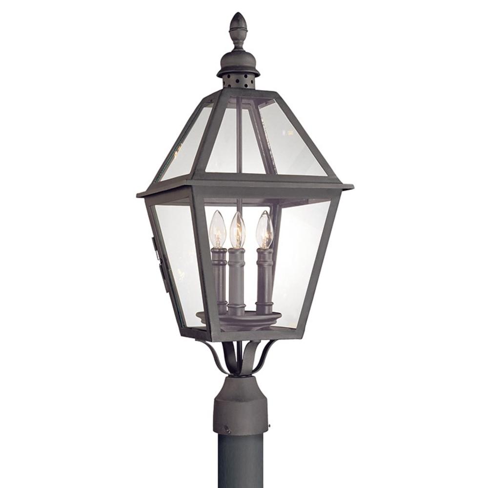 Troy Lighting P9625-TBK Townsend Post in Textured Black