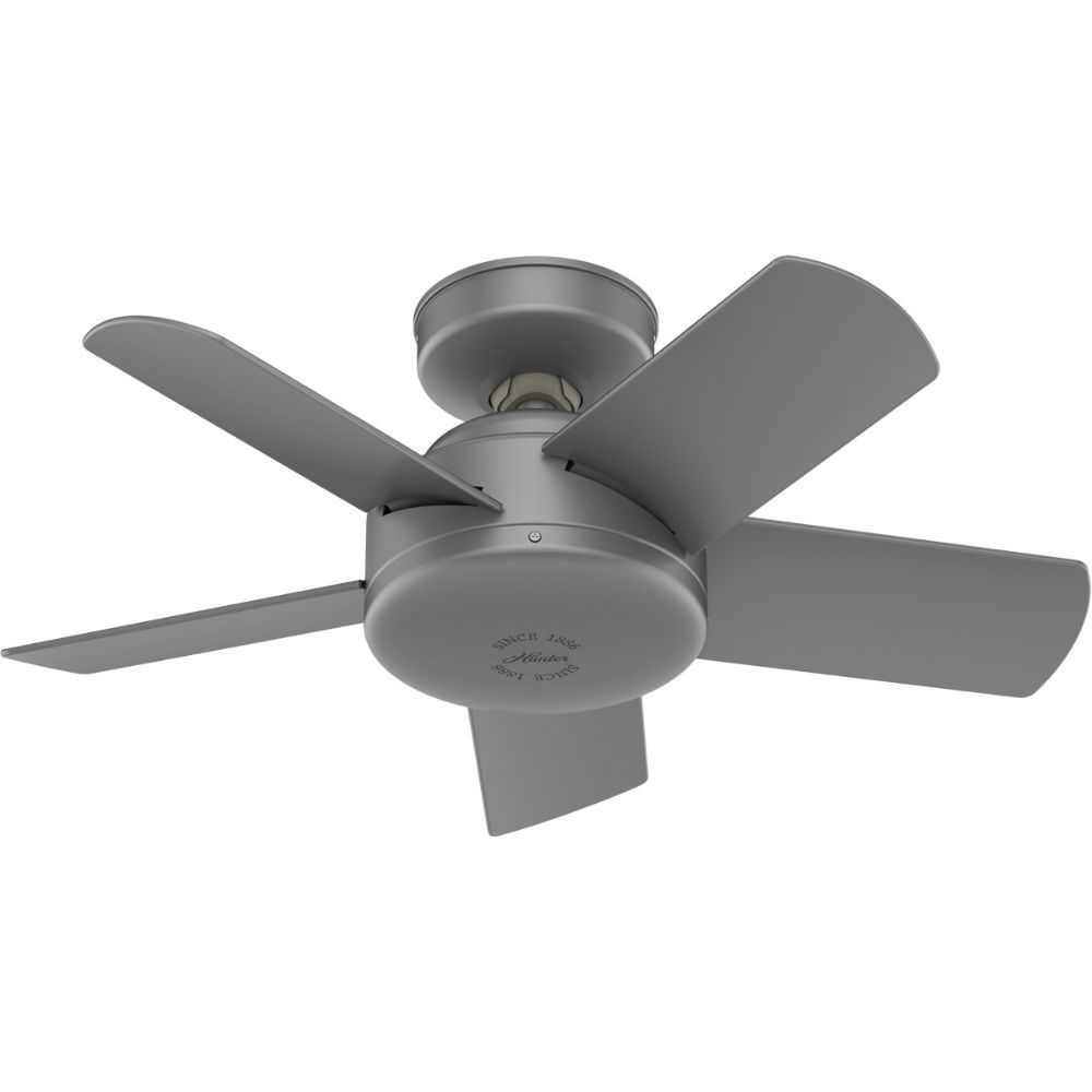 Hunter 51361 Omnia Outdoor 30 Inch Ceiling Fan in Matte Silver