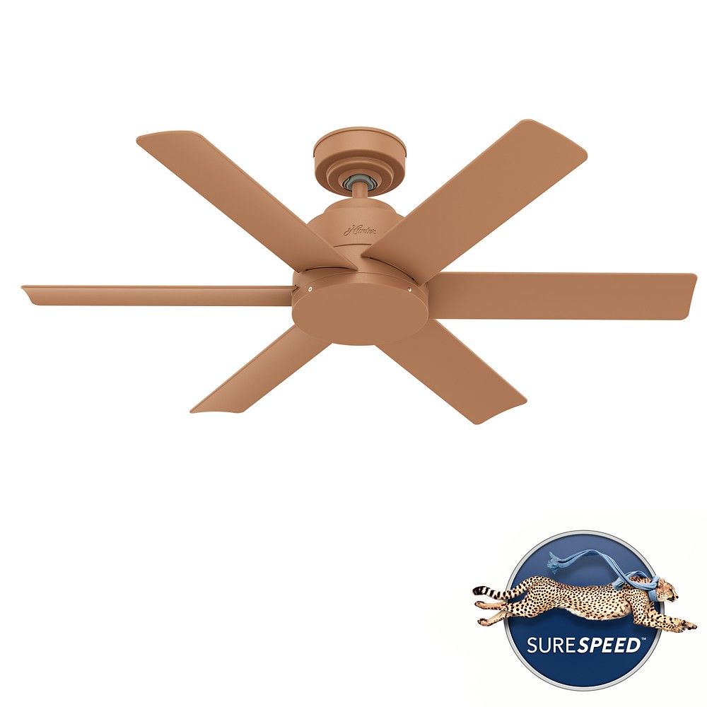 Hunter 51468 Kennicott Outdoor 44 Inch Ceiling Fan in Terracotta