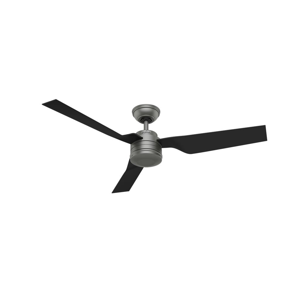 Hunter Fans 50259 Cabo Frio Outdoor 52 inch Cailing Fan in Matte Silver