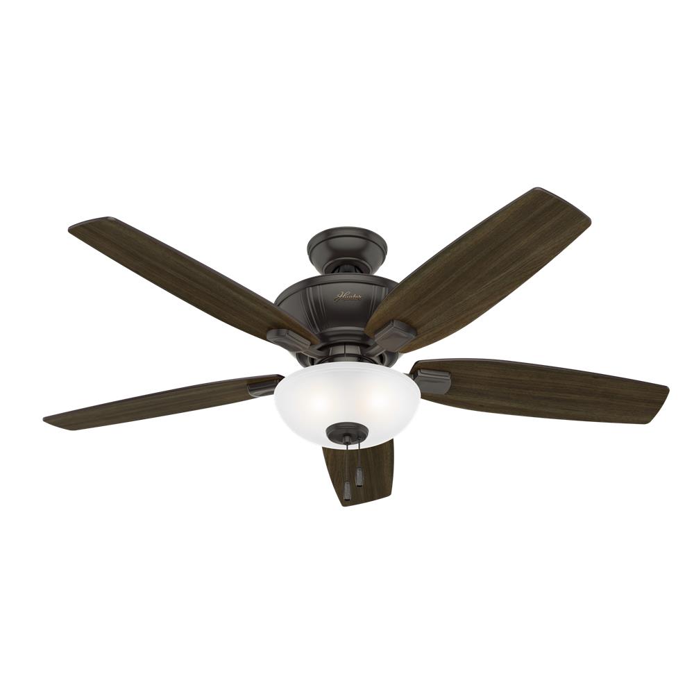 Hunter Fans 53376 Kenbridge with LED Light 52 inch Ceiling Fan in Noble Bronze