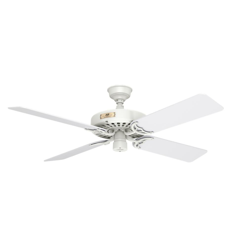 Hunter Fans 23845 Outdoor Original Cherry Blades 52 inch Cailing Fan in White