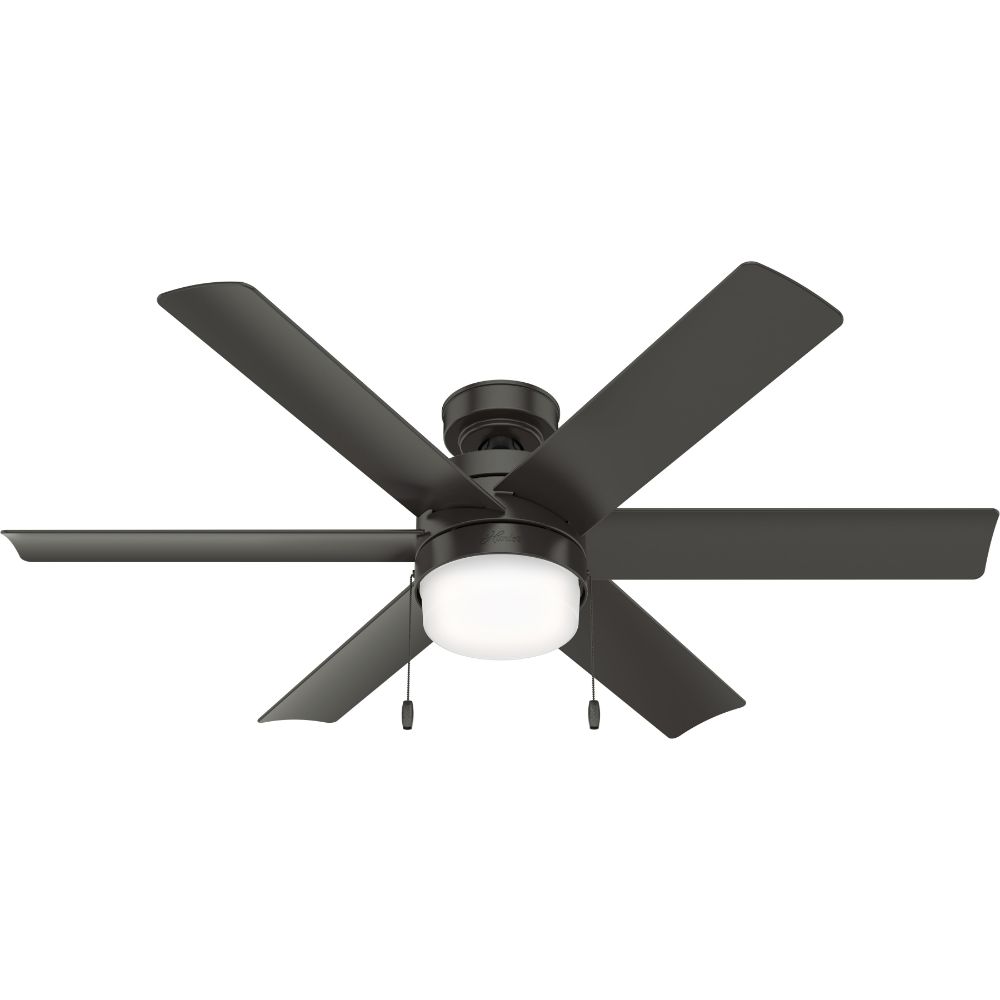 Hunter 50983 Barrett Outdoor With LED Light 52 Inch Ceiling Fan in Noble Bronze