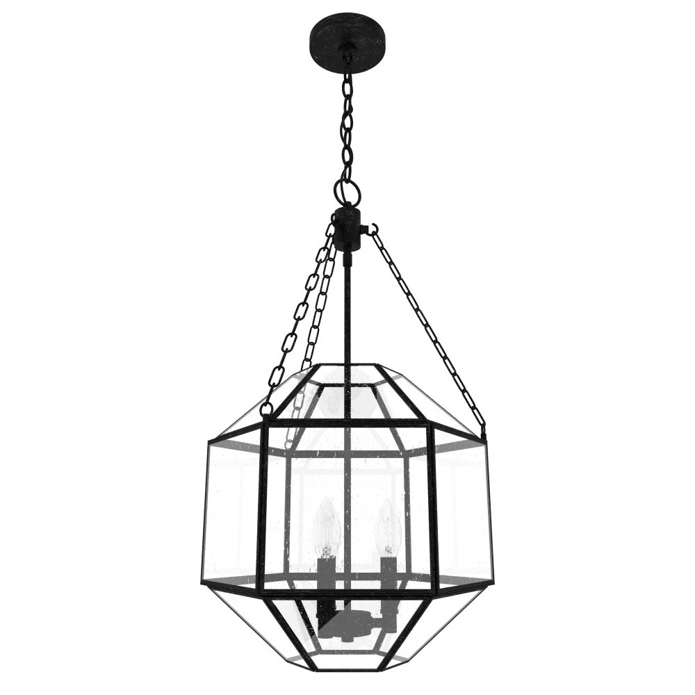Hunter Fans 19365 Indria 3 Light Pendant 13 inch in Rustic Iron