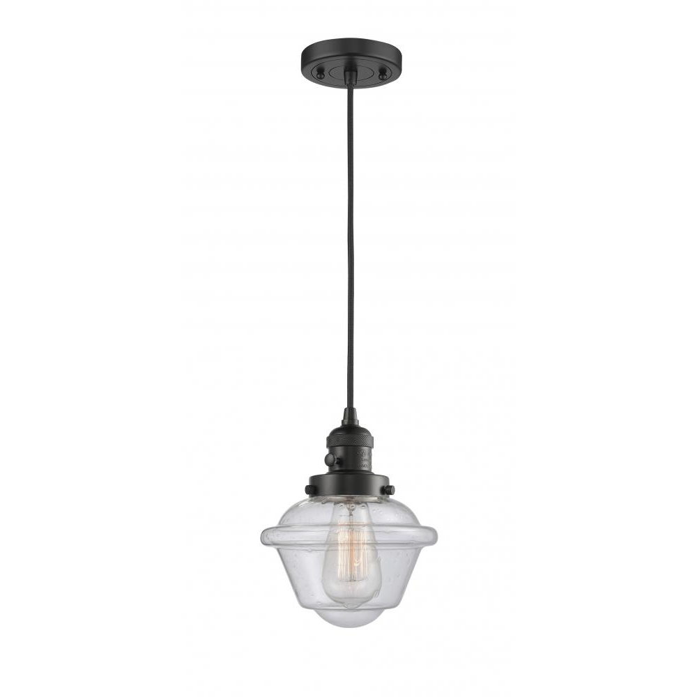 Innovations 201CSW-AB-G531 Oxford Mini Pendant with Switch in Antique Brass