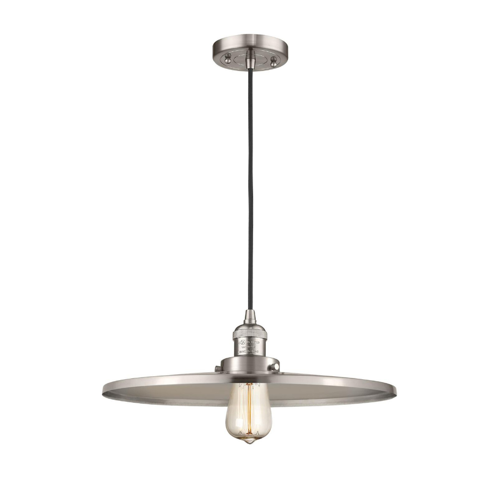 Innovations 201CSW-AB-MFR-AB-16 Appalachian Mini Pendant with Switch in Antique Brass with Antique Brass Appalachian Cone Metal Shade