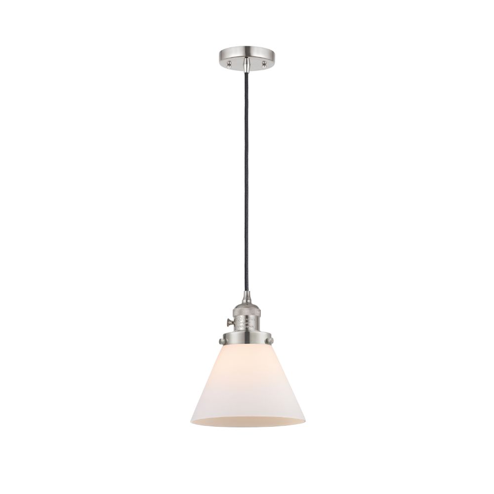 Innovations 201CSW-PN-G41 Cone Mini Pendant with Switch in Polished Nickel