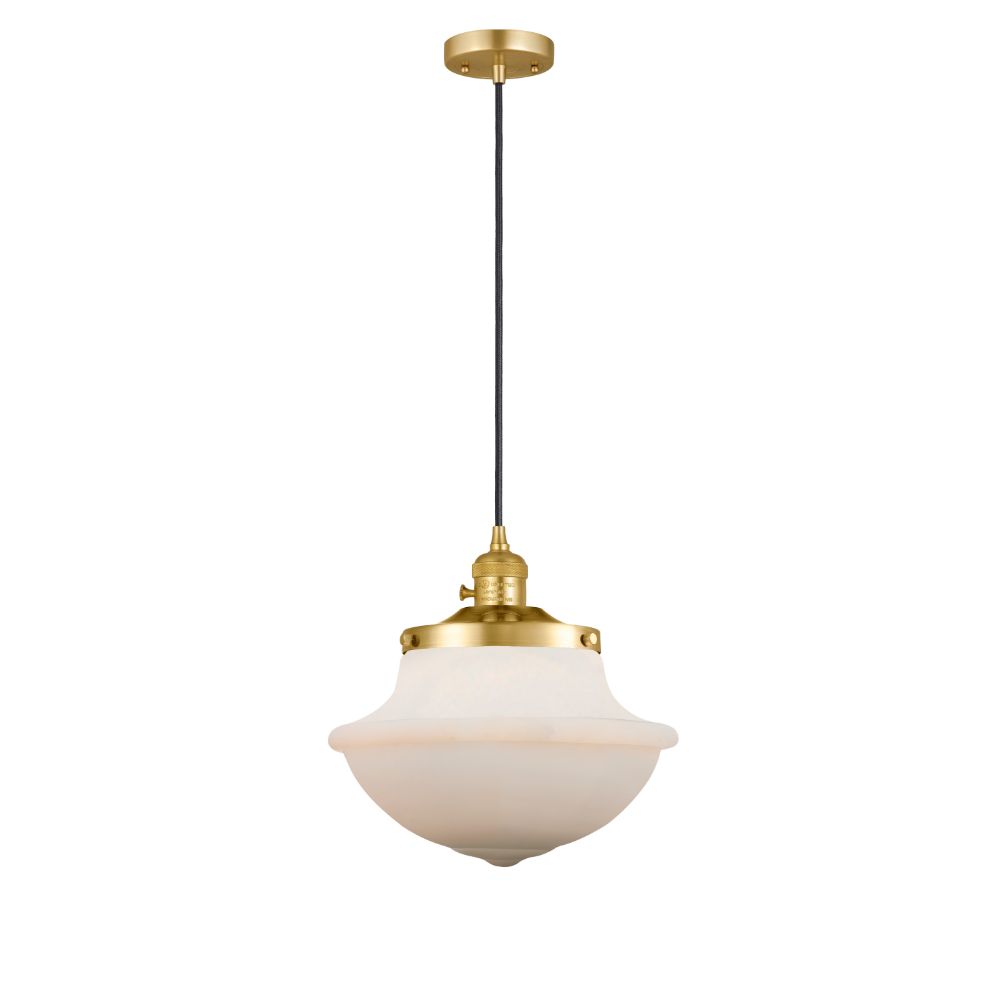 Innovations 201CSW-SG-G541 Oxford Mini Pendant with Switch in Satin Gold