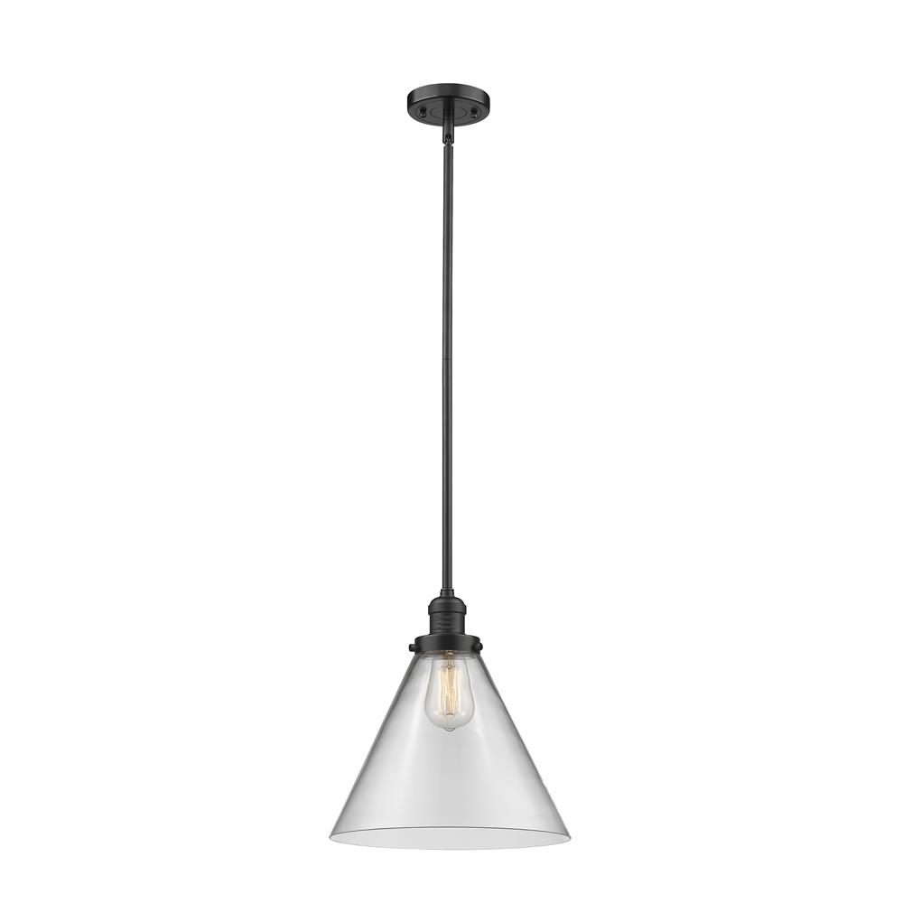 Innovations 201S-OB-G42-L 1 Light X-Large Cone 12 inch Pendant
