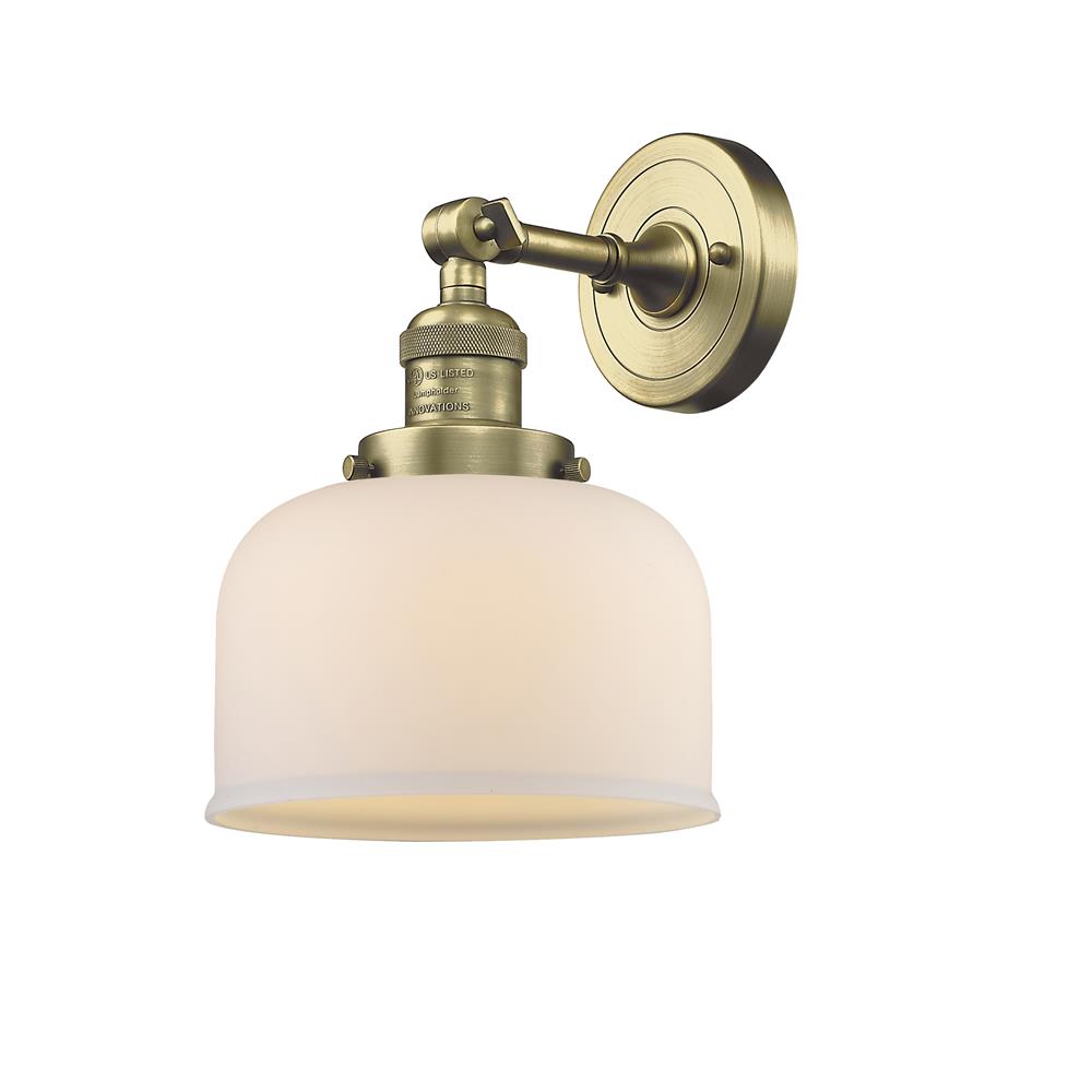 Innovations 203-AB-G71 1 Light Large Bell 8 inch Sconce
