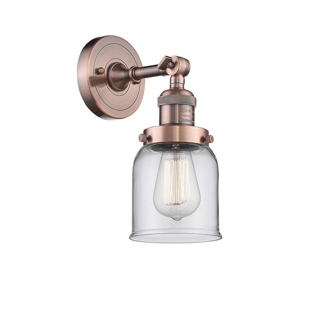 Innovations 203-AC-G52 1 Light Small Bell 5 inch Sconce