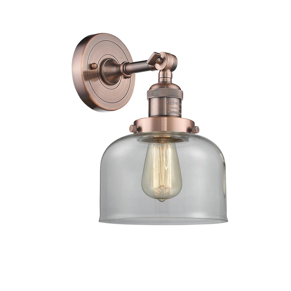 Innovations 203-AC-G72 1 Light Large Bell 8 inch Sconce