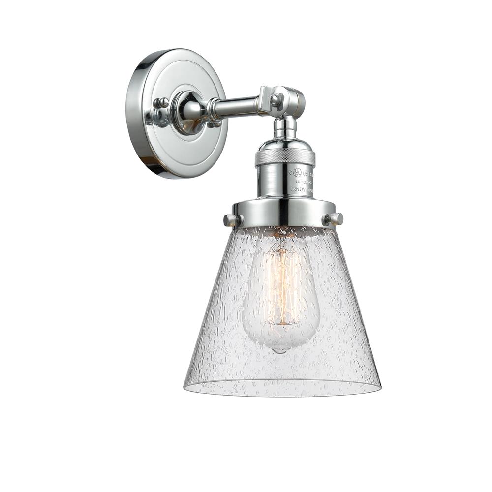 Innovations 203-PC-G64 1 Light Small Cone 6 inch Sconce