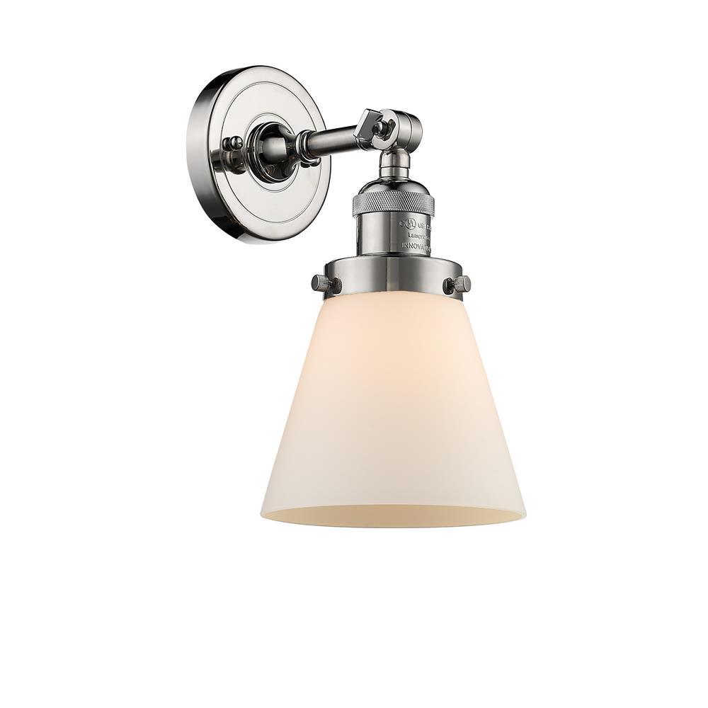 Innovations 203-PN-G61 1 Light Small Cone 6.5 inch Sconce
