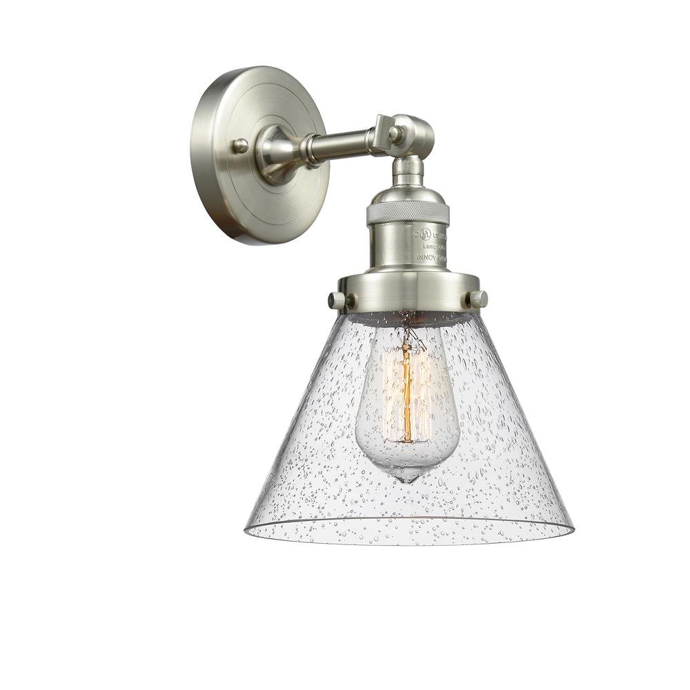 Innovations 203-SN-G44 1 Light Large Cone 8 inch Sconce