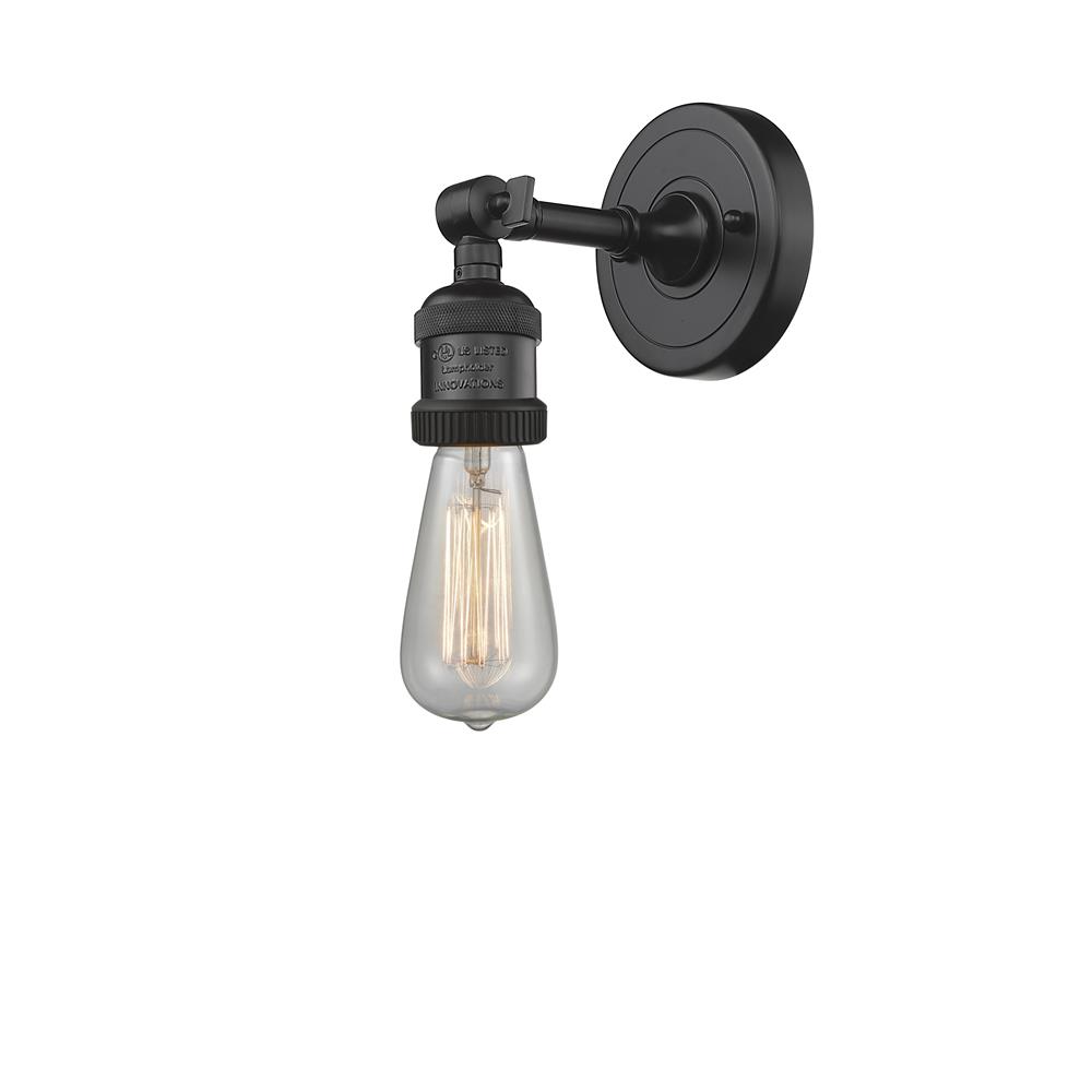 Innovations 203-OB-LED Bare Bulb 1 Light Sconce in Oil Rubbed Bronze