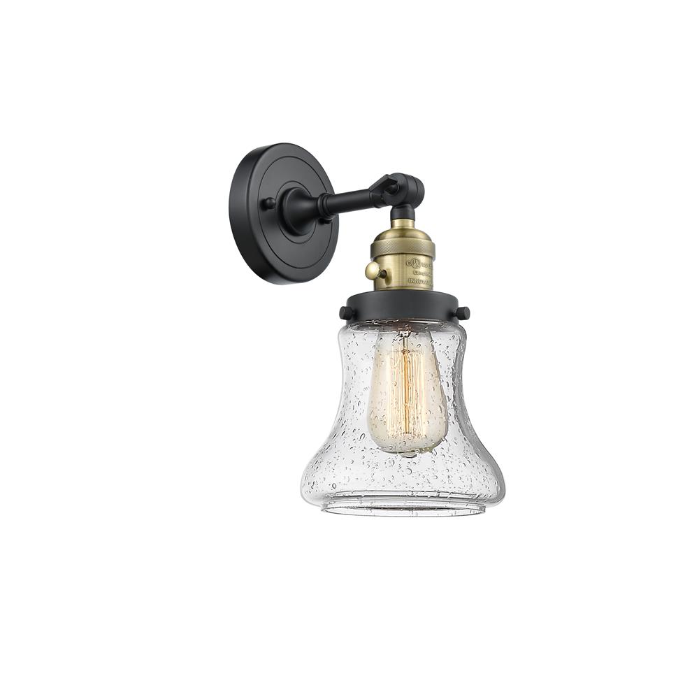 Innovations 203SW-BAB-G194-LED 1 Light Vintage Dimmable LED Bellmont 6.5 inch Sconce with a "High-Low-Off" Switch.