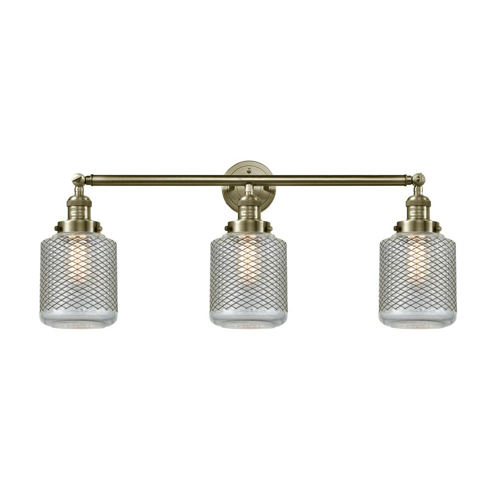 Innovations 205-AB-G262-LED Antique Brass Stanton 3 Light Bath Vanity Light