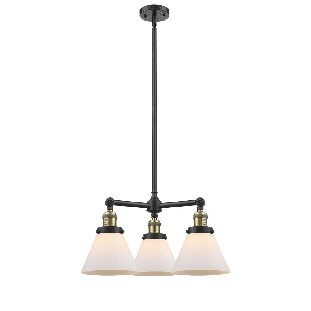 Innovations 207-PN-G41 3 Light Large Cone 22 inch Chandelier