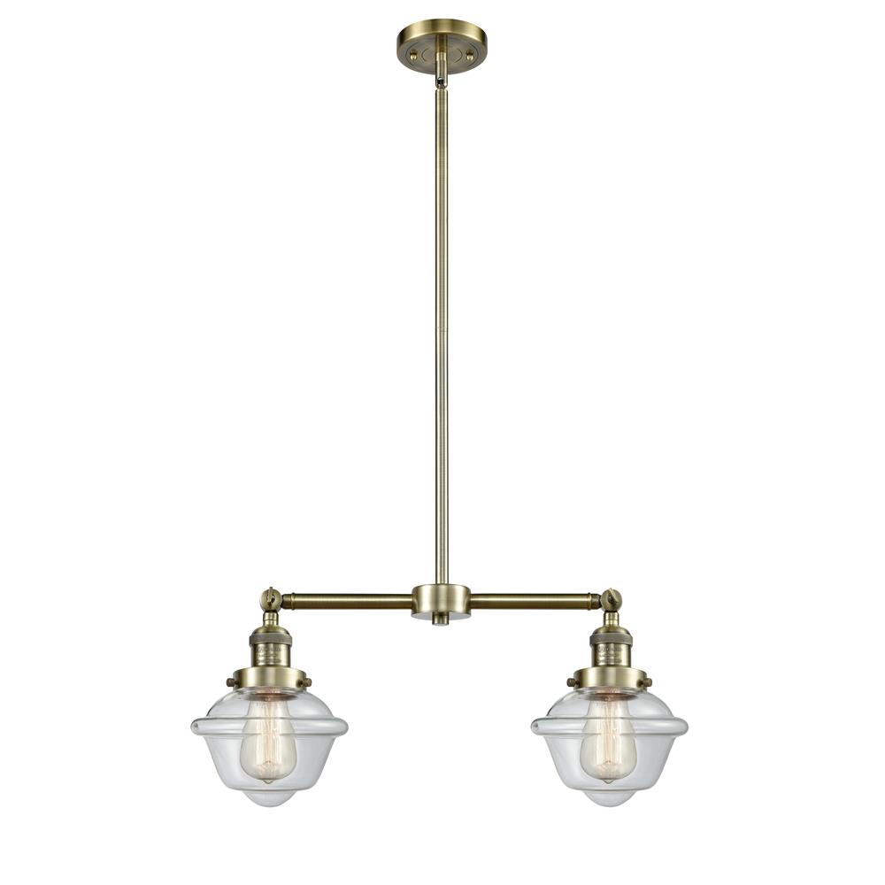 Innovations 209-AB-G532 2 Light Small Oxford 24 inch Chandelier