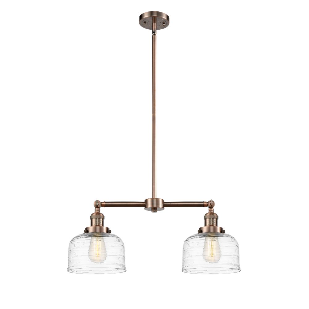 Innovations 209-AC-G713 Bell Island Light in Antique Copper